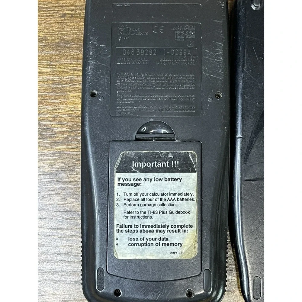 Texas Instruments TI-83 Plus Graphing‎ Calculator with Cover